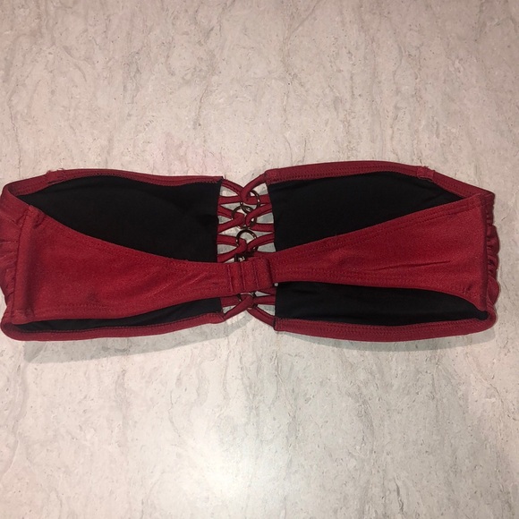 Women’s Bathing Suit Top, Strapless, Small - Picture 2 of 3